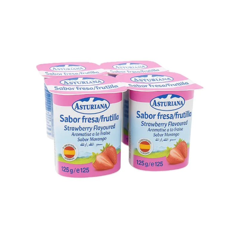 Yogurt de Fresa 125 g ( pack de 4 )