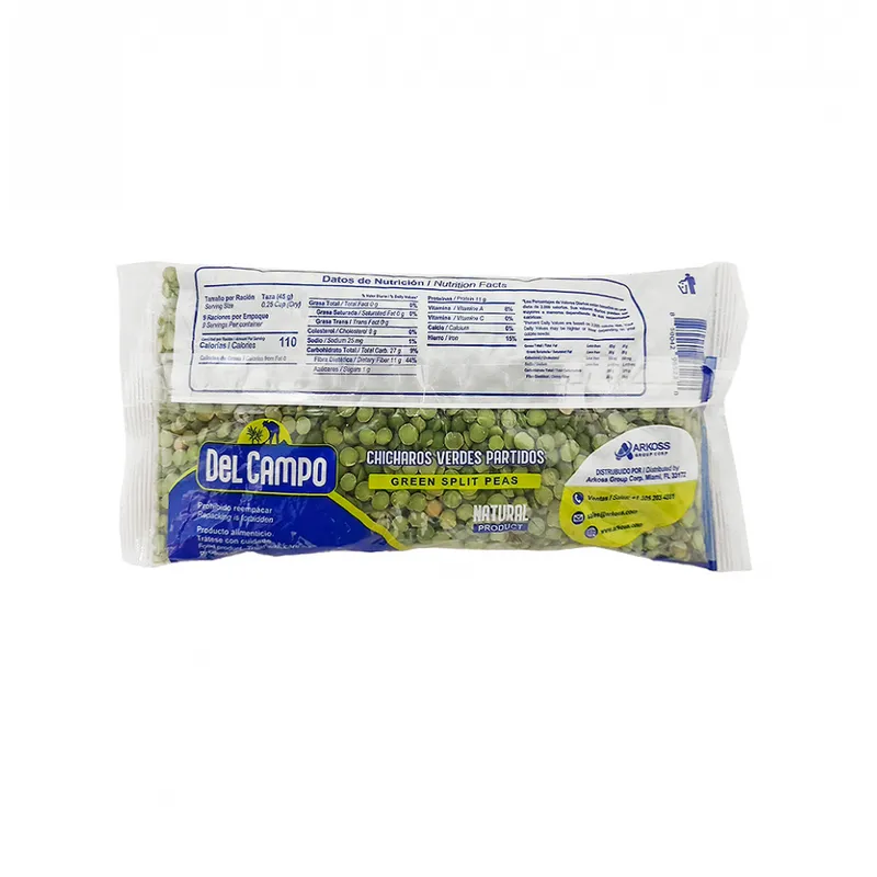 Chícharos verdes partidos Del Campo (454 g / 1 lb) 2