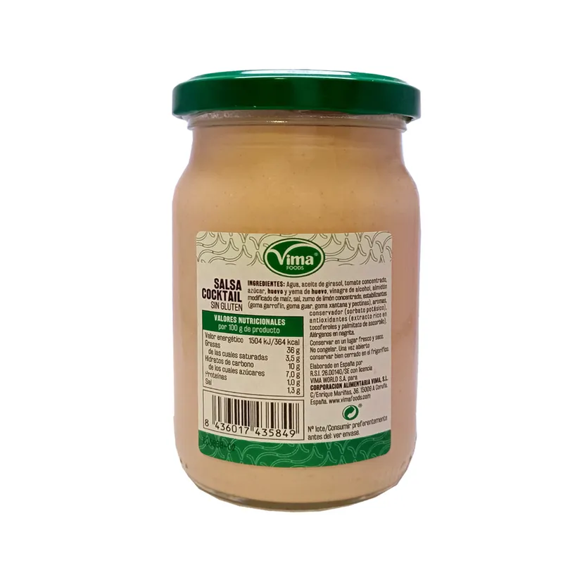Salsa cocktail Vima Foods (225 ml) 2
