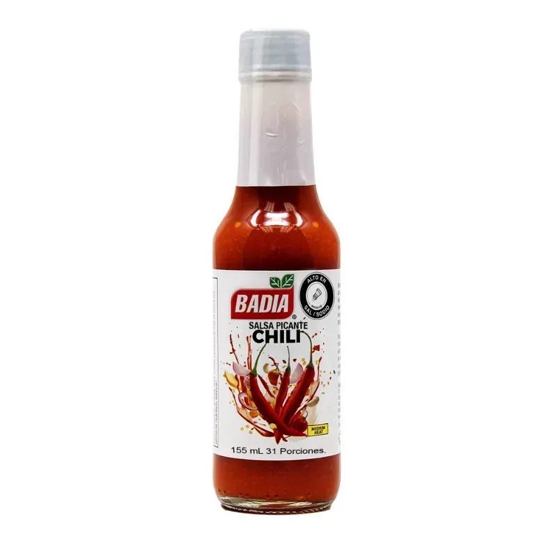 Salsa picante Chili Badia (5.2 oz/ 155 ml)