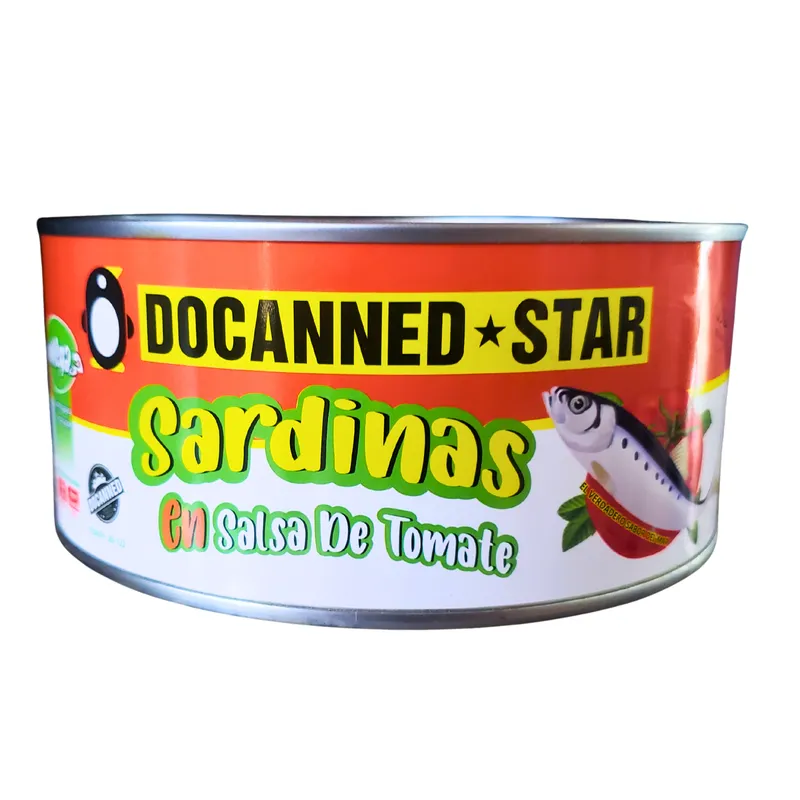 Sardinas Docanned con salsa de tomate 1 KG
