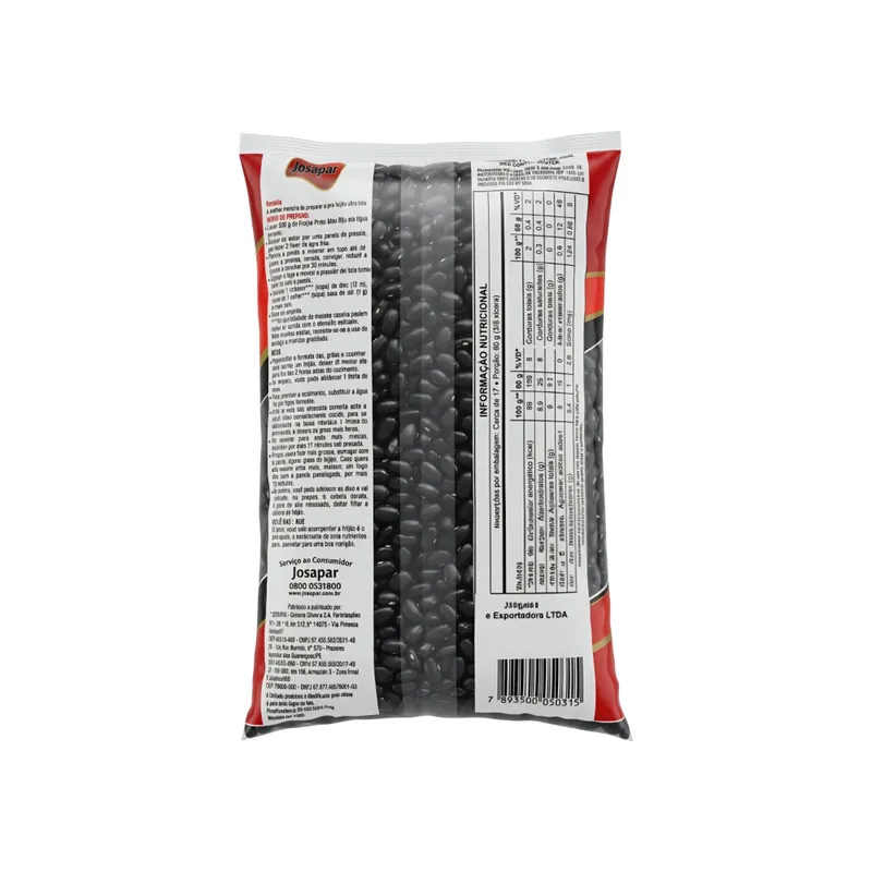 Frijoles negros Meu Biju (1 kg / 2.2 lb) 2