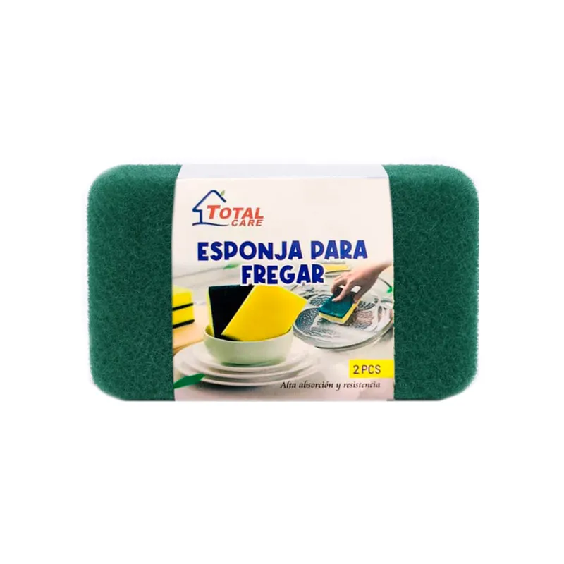Esponja para fregar 2 piezas