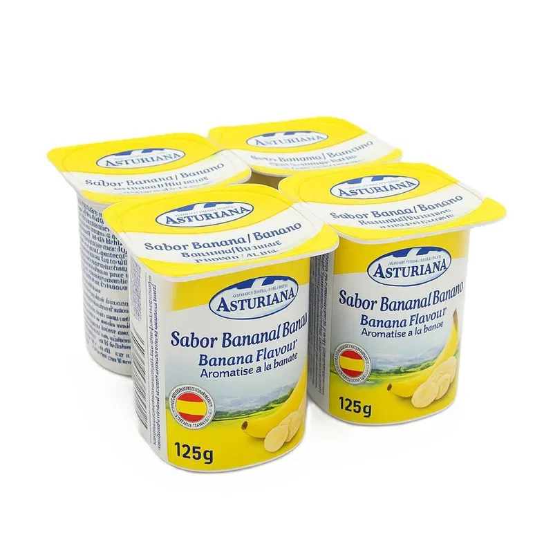 Yogurt de Plátano 125g ( pack de 4 )