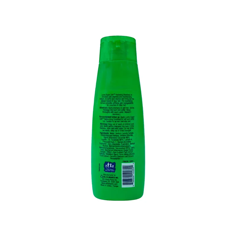 Shampoo hidratante con extracto de frutas Lucky (355 ml) 2