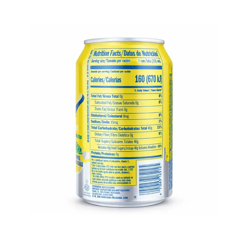Refresco gaseado piña Ritz (355 ml / 12.02 oz) 2