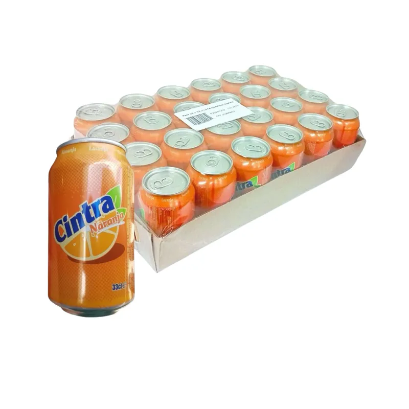 Caja de Refresco Cintra de Naranja 24 U