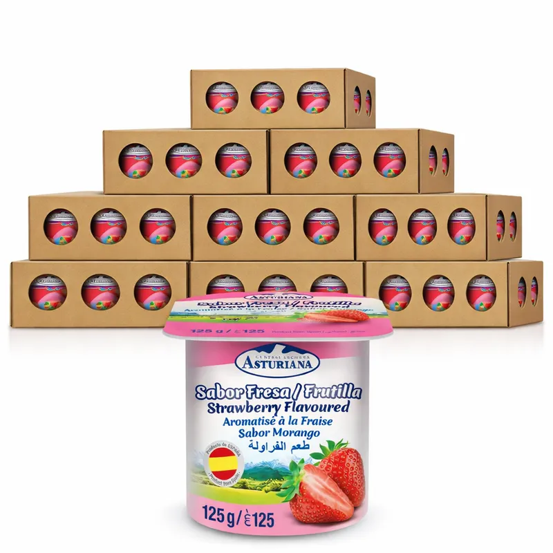 10 cajas de yogurt