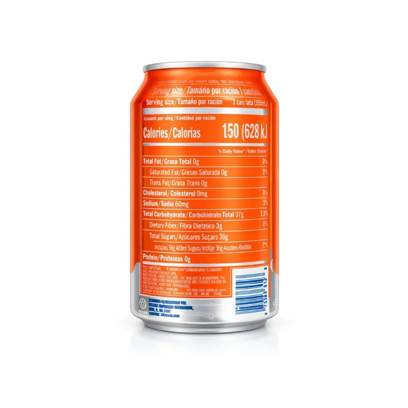 Refresco gaseado naranja Ritz (355 ml / 12.02 oz) 2