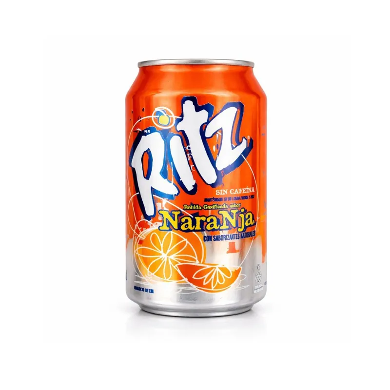Refresco gaseado naranja Ritz (355 ml / 12.02 oz)
