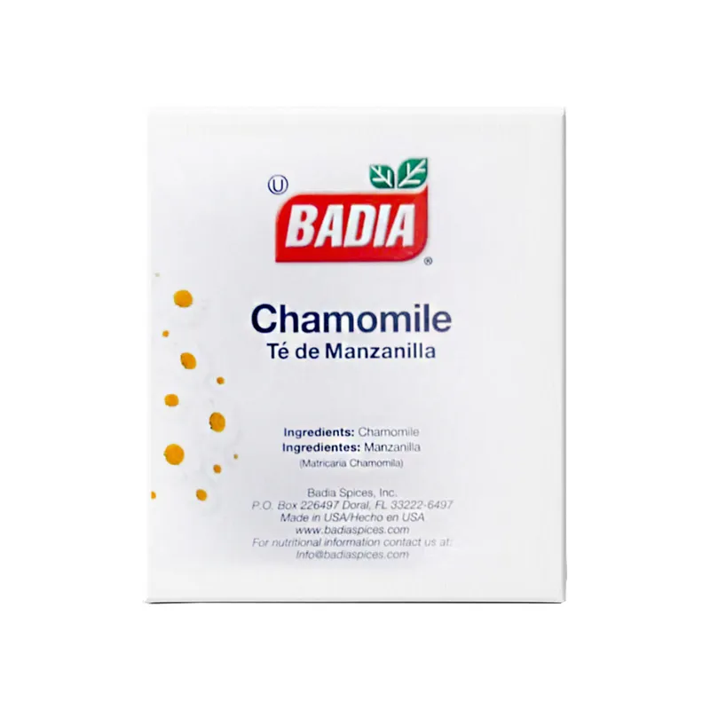 Té de manzanilla Badía (10 g) 2