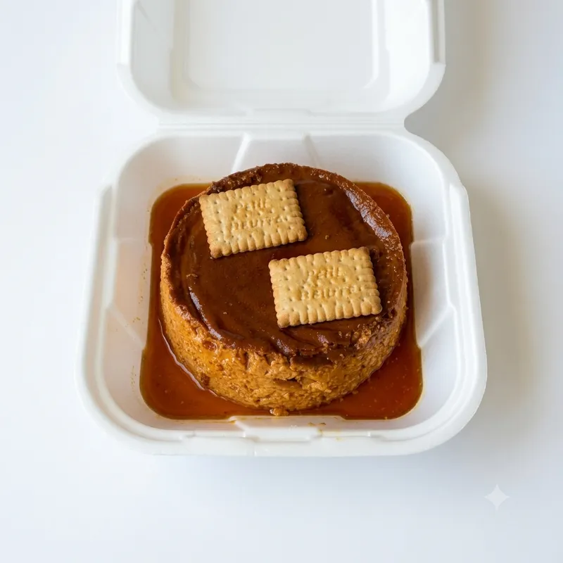 Flan de leche condensada
