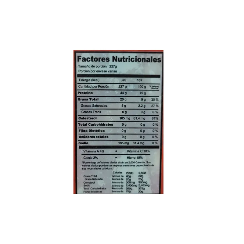 Muslos de pollo House of Raeford (4.54 kg / 10 lb) 2