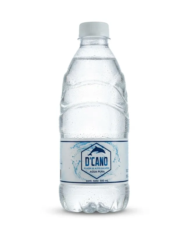 Agua embotellada D’CANO (500 ml)