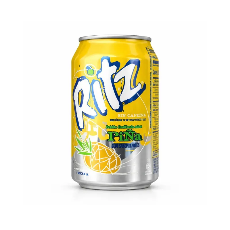 Refresco gaseado piña Ritz (355 ml / 12.02 oz)