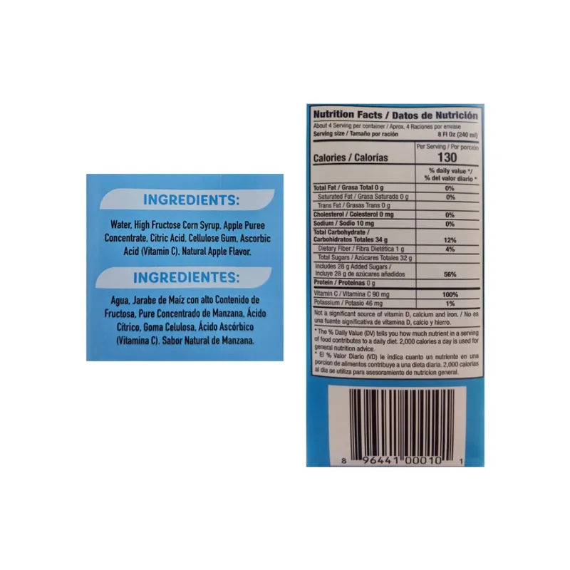 Néctar de Manzana 946 ML 2