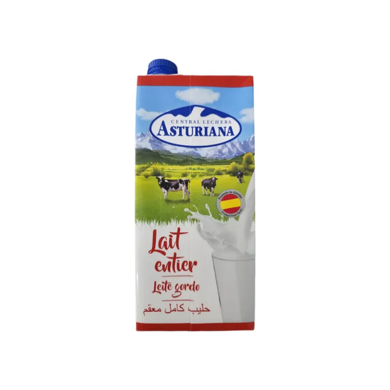 Leche Entera 1L caja de 6 paquetes