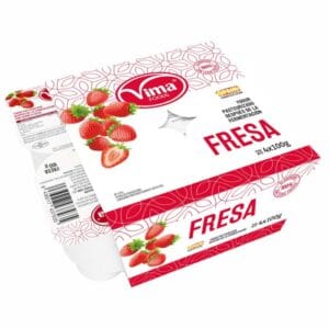 Yogur de Fresa 100g ( pack de 4 )