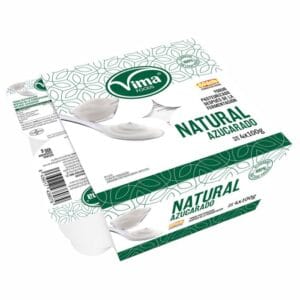 Yogur Natural azucarado 100g (pack de 4 )