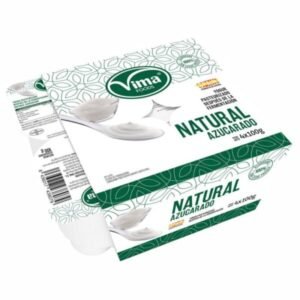 Yogur Natural azucarado 100g (pack de 4 )