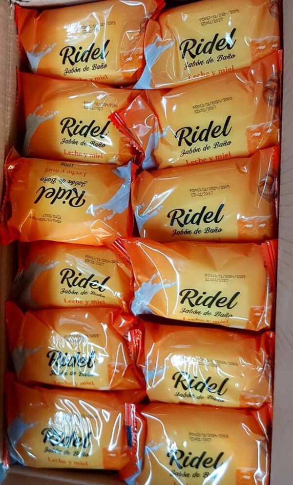 Jabón de baño 100g Leche/Miel ( 10 unidades)