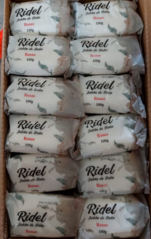 Jabón de baño 100 g Rosas ( 10 unidades)