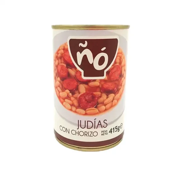 Judías con chorizo 415g