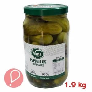 Pepinillo enteros 1900 gr